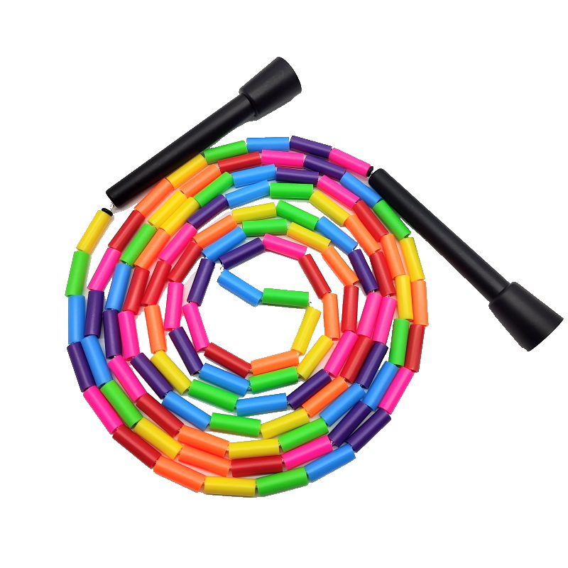 Skipping Rope Pvc - Ra Handvat Springtouw Pvc Touw Kraal