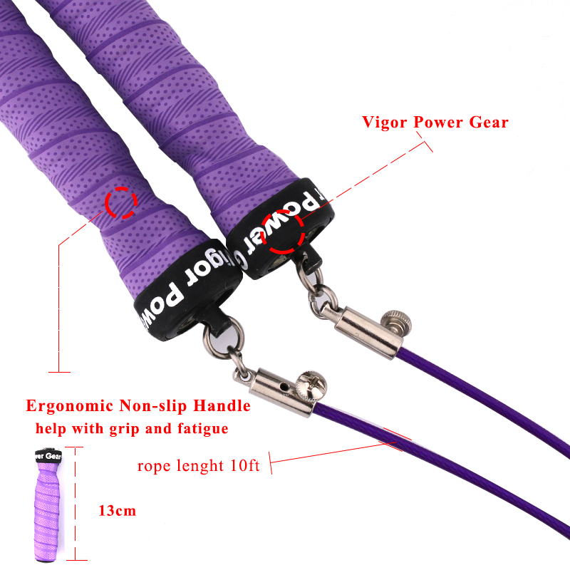 Vigor Power Gear Verstelbare k - Jump Rope Speed Bearing recensie en prijs